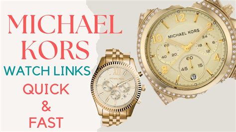 how to buy extra watch li ks michael kors|michael kors watch extra links.